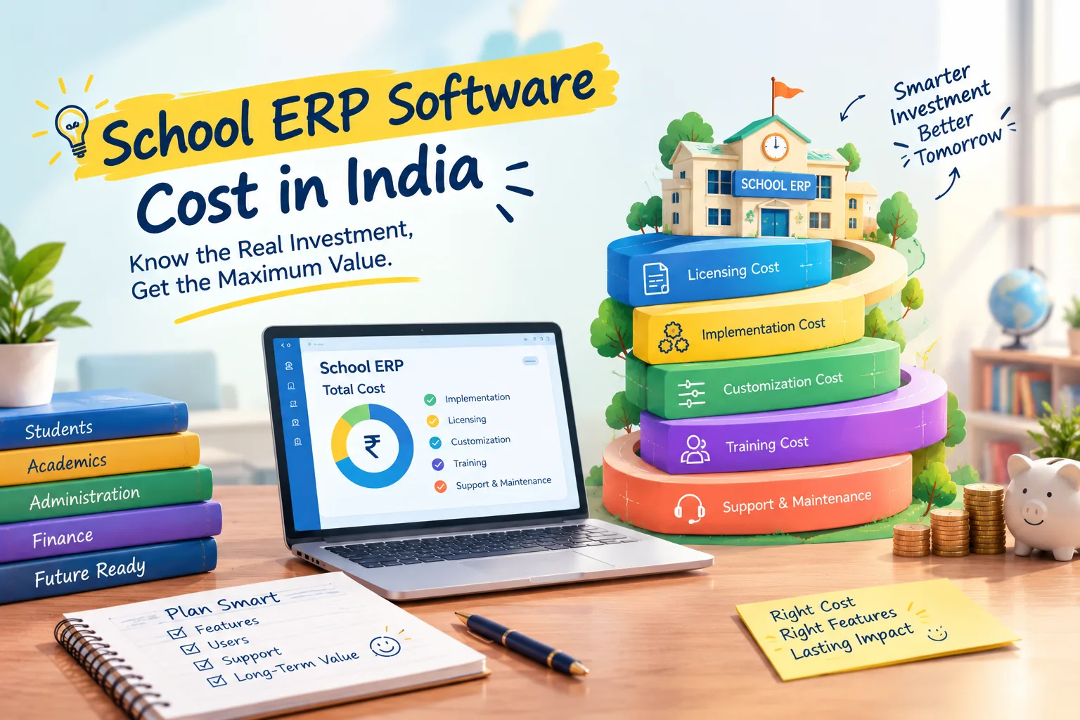 How Much Does School ERP Software Cost in India?